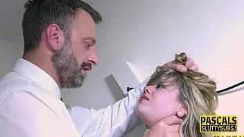 play Mouth fucked plump busty sub gets banged