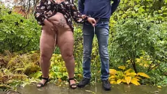 Odtwórz Big Belly BBW MILF ELENA i Kinky Public Pissing Adventure